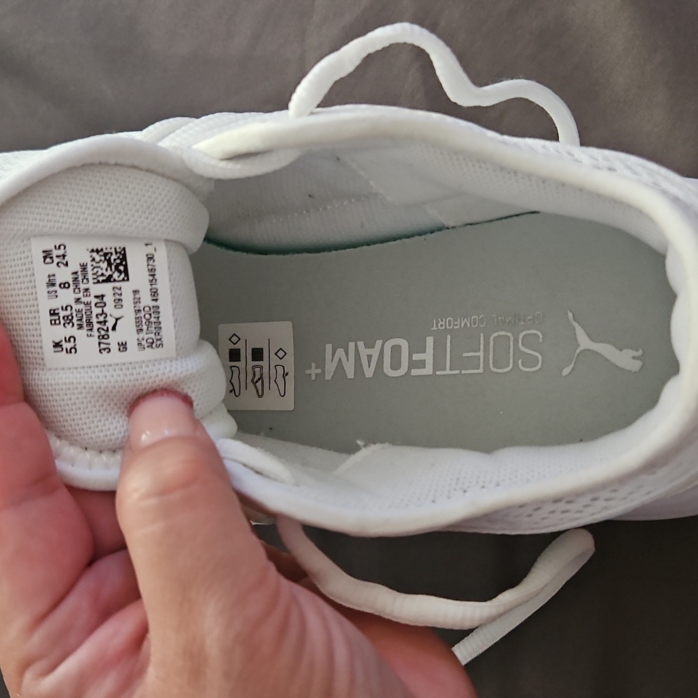 Puma SoftFoam+ White Sneakers - Picture 7 of 8